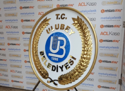 100 cm Metal çelenk Standart-Ulubey Belediyesi