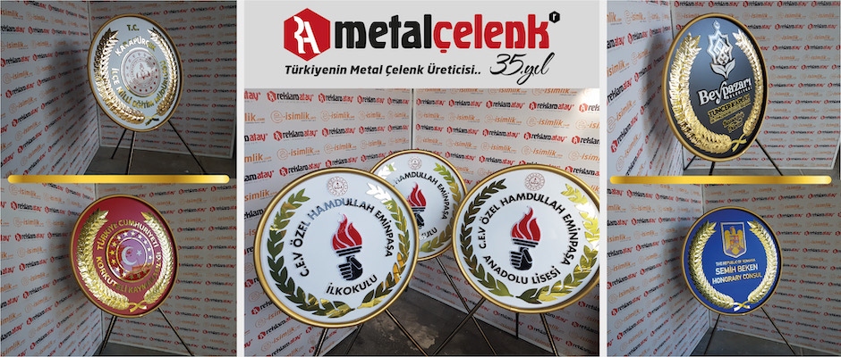 Metal Çelenk Resmi Çelenk Tören çelenk