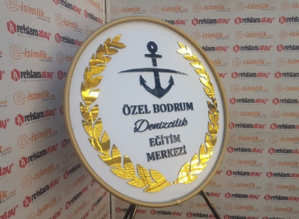 bodrum metal çelenk