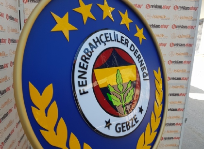 fenerbahçe metal çelenk