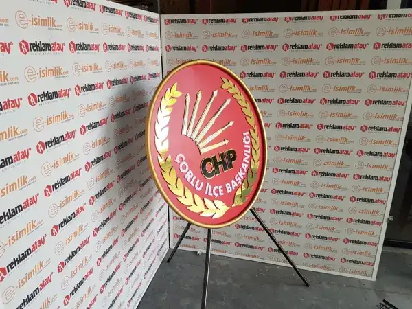 Cumhuriyet Halk Partisi Metal Çelenk
