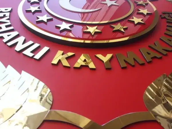 Reyhanlı Kaymakamlığı Metal Çelenk — Fotoğraf 6