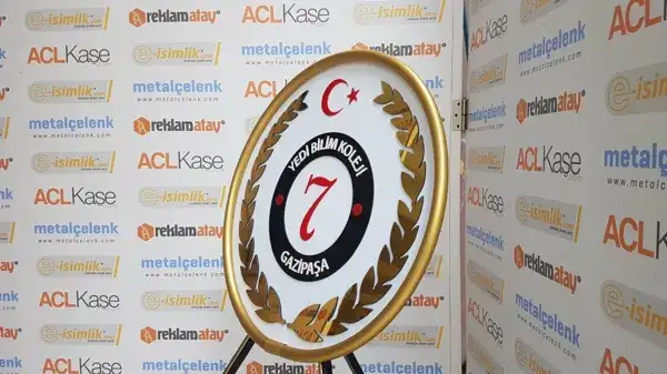 Yedi Bilim Koleji – Metal Çelenk