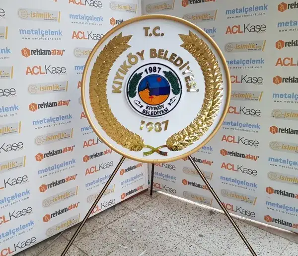 Metal Çelenk Kıyıköy Belediyesi