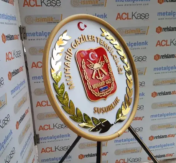 Metal Çelenk Susurluk Muharip Gaziler Derneği — Fotoğraf 5