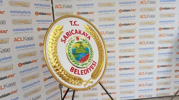 Standart Metal Çelenk Sarıcakaya Belediyesi