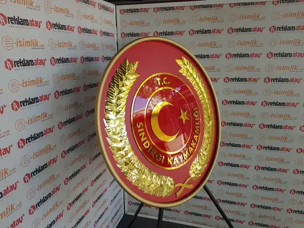 Sındırgı Kaymakamlığı Metal Çelenk