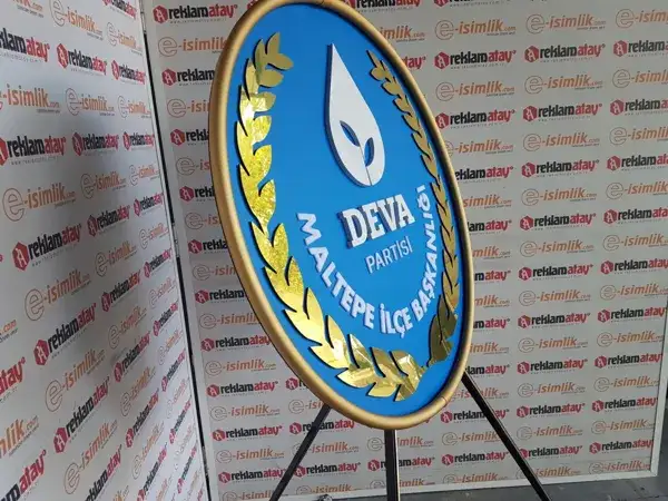 DEVA Partisi Metal Çelenk, Maltepe İlçe Başkanlığı