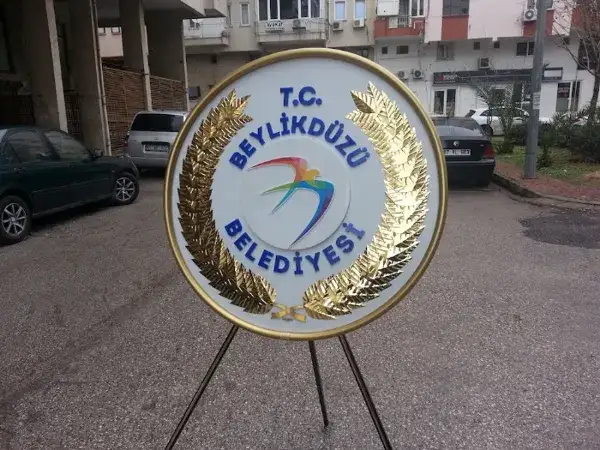 Metal Çelenk Beylikdüzü Belediyesi