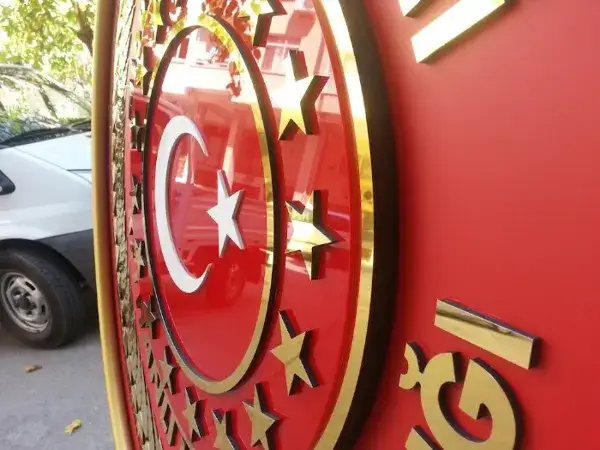 Reyhanlı Kaymakamlığı Metal Çelenk — Fotoğraf 7