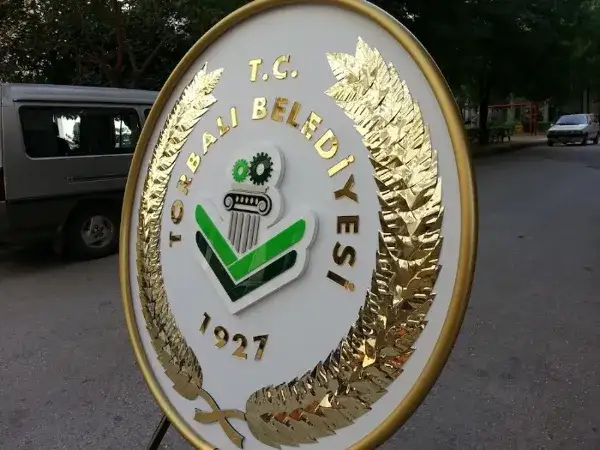 Torbalı Belediyesi Metal Çelenk