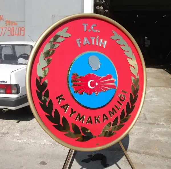 Fatih Kaymakamlığı Metal Çelengi