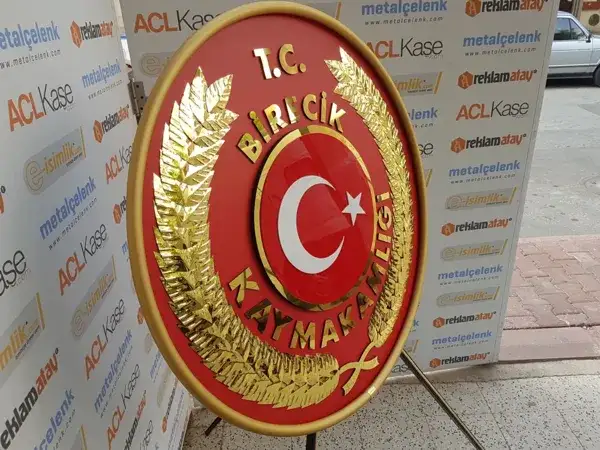 Metal Çelenk Birecik Kaymakamlığı