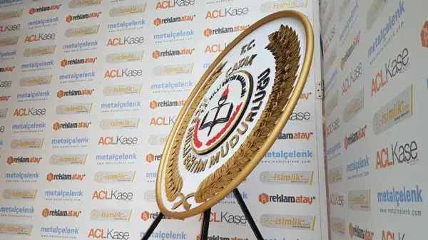 Çatak İlçe Millî Eğitim – Metal Çelenk — Fotoğraf 3