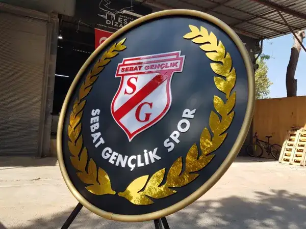 Sebat Spor Metal Çelenk