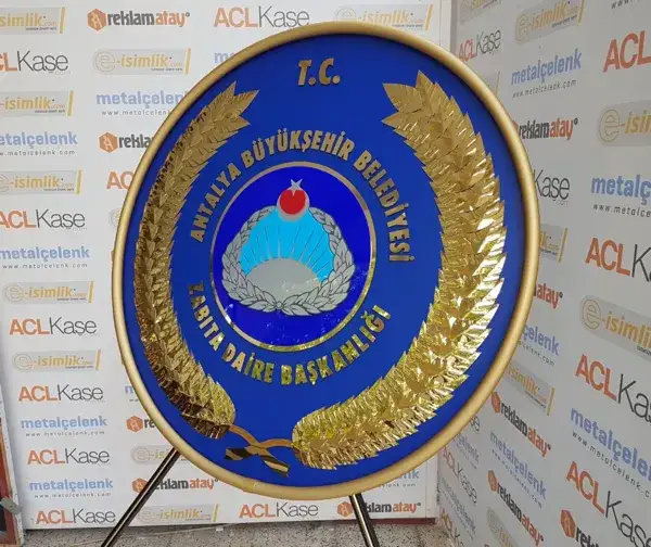 Zabıta Metal Çelengi Antalya Büyükşehir Belediyesi