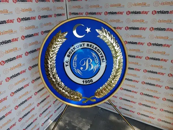Bozkurt Belediyesi Metal Çelenk