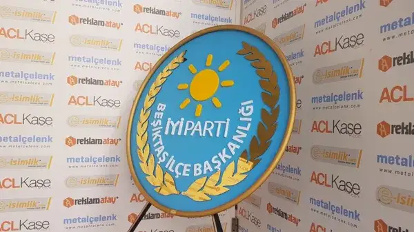 İYİ Parti Beşiktaş İlçe Başkanlığı 100 cm Ekonomik