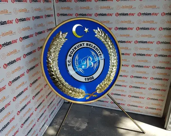 Bozkurt Belediyesi Metal Çelenk — Fotoğraf 3