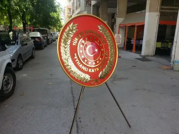 Reyhanlı Kaymakamlığı Metal Çelenk