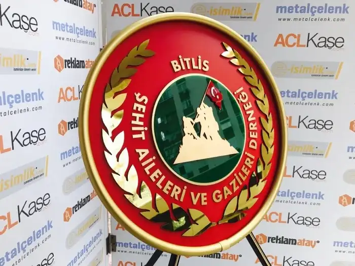 Ekonomik Metal Çelenk Bitlis Dernek