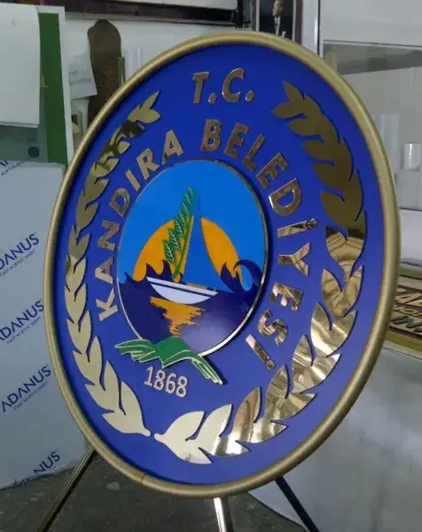 Kandıra Belediyesi Metal Çelenk