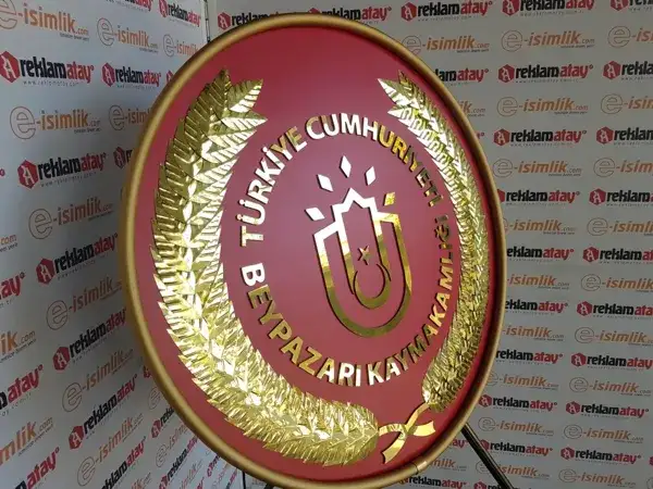 Beypazarı Kaymakamlığı Metal Çelenk