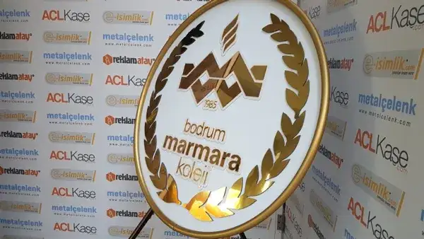 100 cm Ekonomik Çelenk Bodrum Marmara Koleji