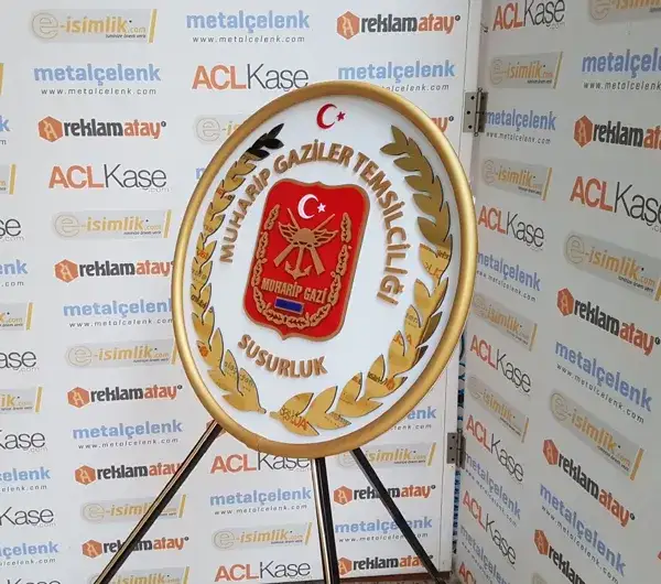 Metal Çelenk Susurluk Muharip Gaziler Derneği