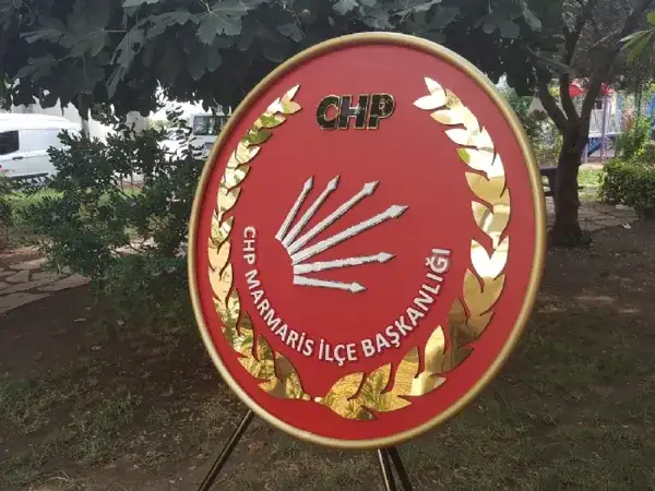 CHP Metal Çelenk Marmaris