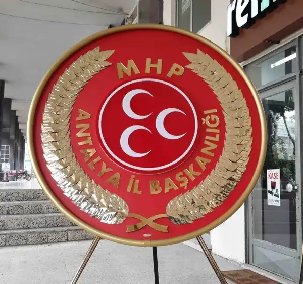 MHP Antalya Metal Çelenk