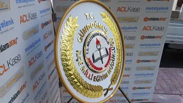 Gündoğmuş İlçe Millî Eğitim – Metal Çelenk