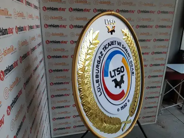 Lüleburgaz Esnaf ve Sanayi Odası Metal Çelenk