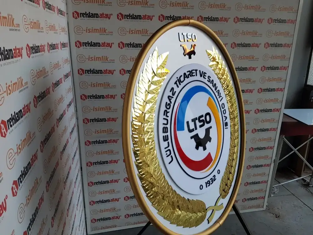 Lüleburgaz Esnaf ve Sanayi Odası Metal Çelenk