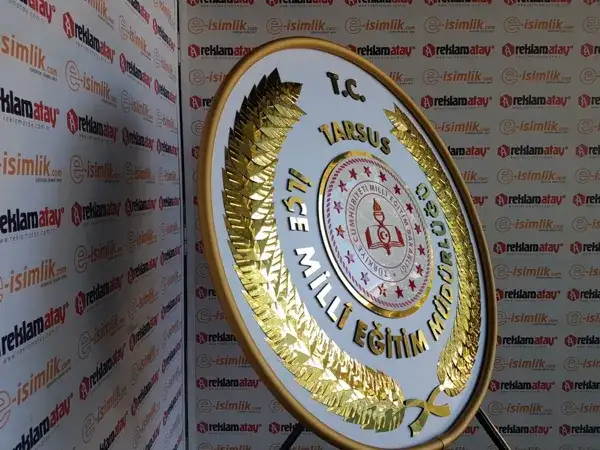 Tarsus İlçe Millî Eğitim Müdürlüğü Metal Çelenk