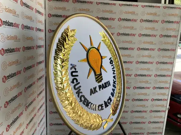 AK Parti Metal Çelenk Küçükçekmece İlçe Başkanlığı