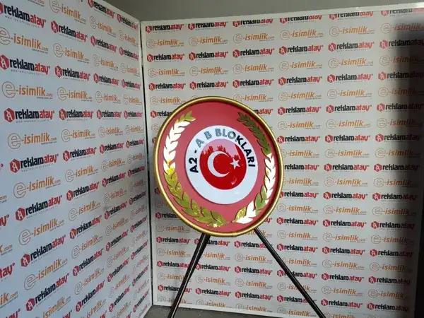 A2 A-B Blokları Metal Çelenk — Fotoğraf 4