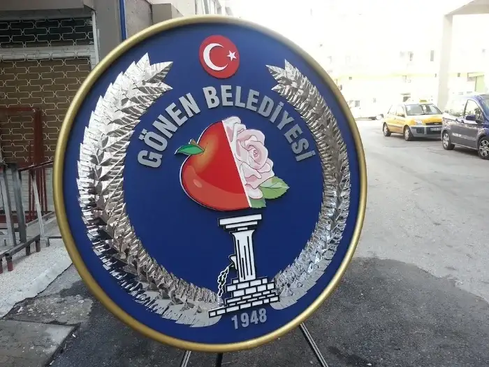 Gönen Belediyesi Metal Çelenk