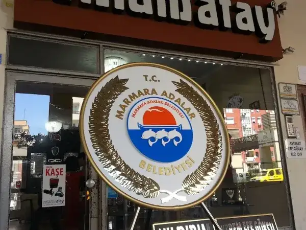 Metal Çelenk Marmara Adalar Belediyesi