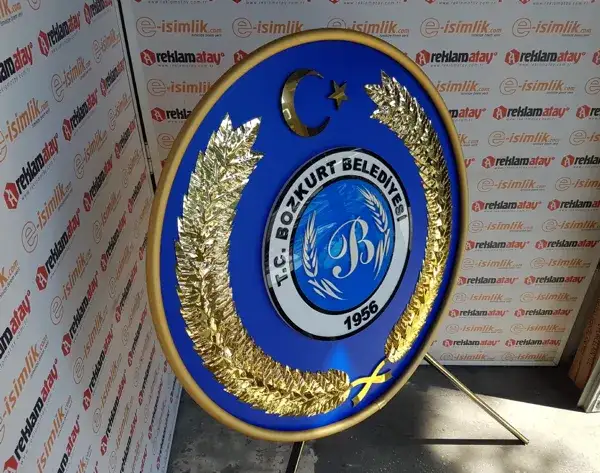 Bozkurt Belediyesi Metal Çelenk — Fotoğraf 5