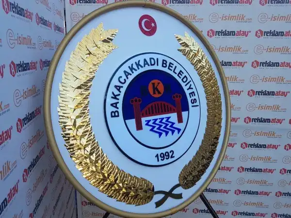 Bakacakkadı Belediyesi Metal Çelenk